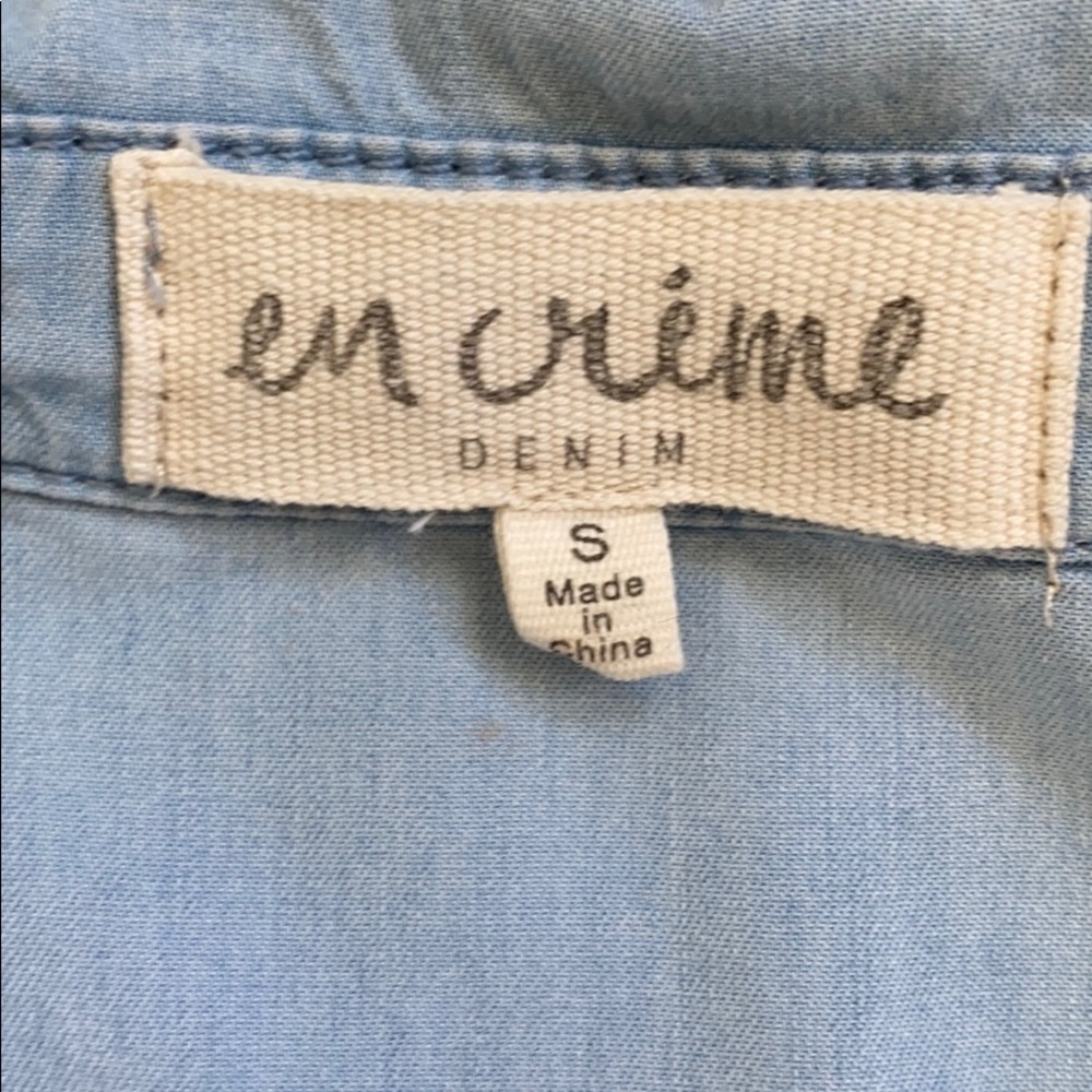 Chambray button down dress - Picture 5 of 5